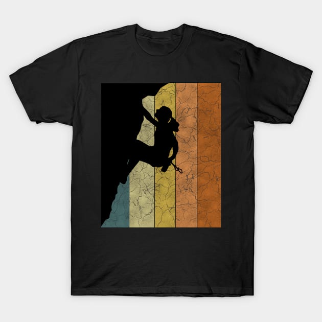 Climbing Climbers Mountains Climbers T-Shirt by RRDESIGN